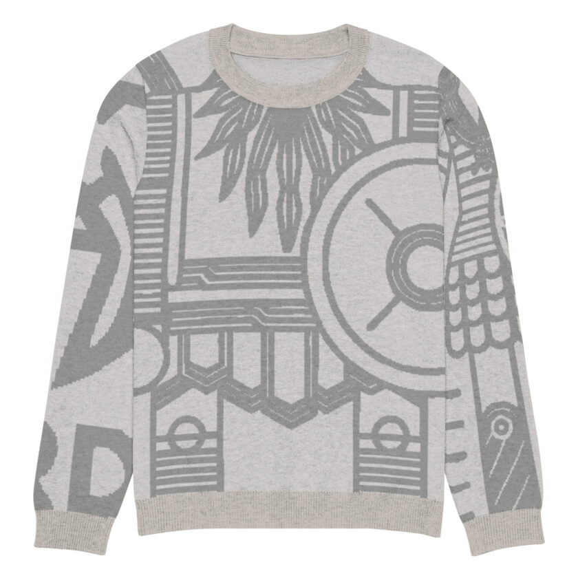Knitted crew neck sweater - Image 7