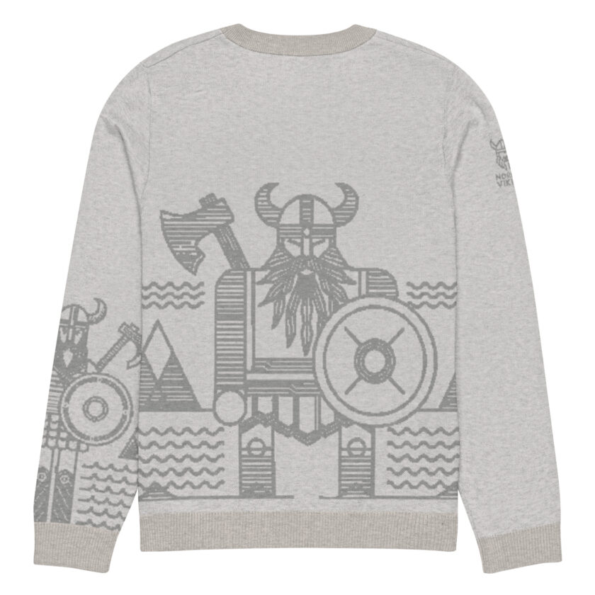 Knitted crew neck sweater - Image 6