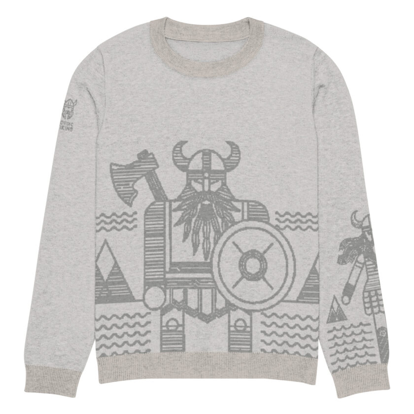 Knitted crew neck sweater - Image 5
