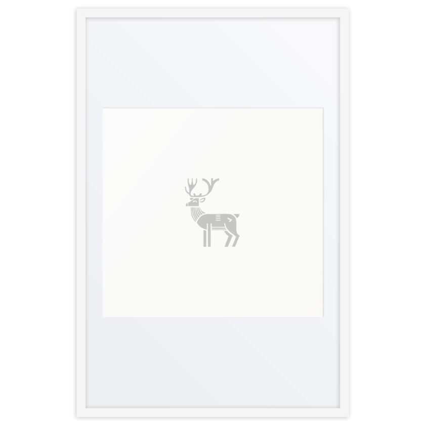 Nordic Viking - Nordic Deer - Framed Art - Image 15