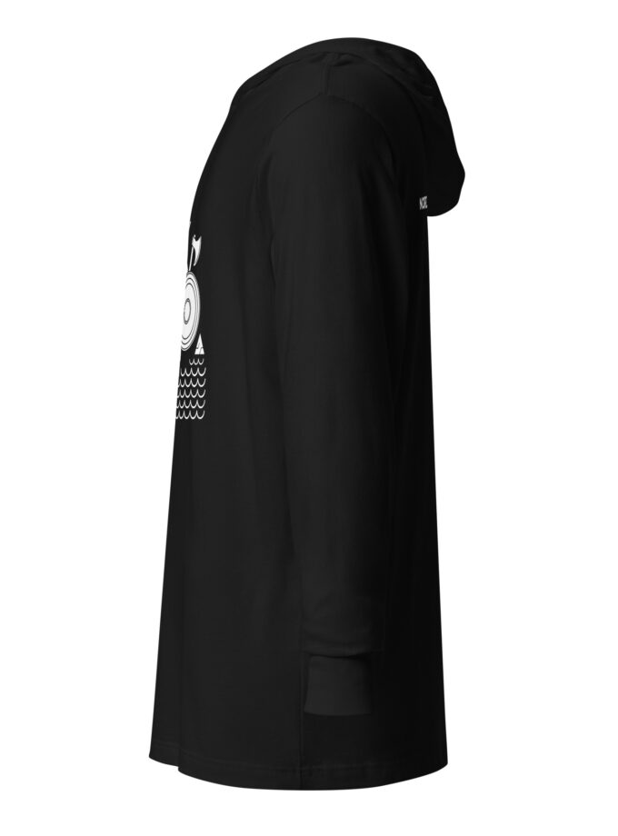 Epic Viking Shield Maiden Hooded Long Sleeve T-Shirt