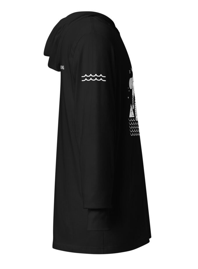 Epic Viking Shield Maiden Hooded Long Sleeve T-Shirt