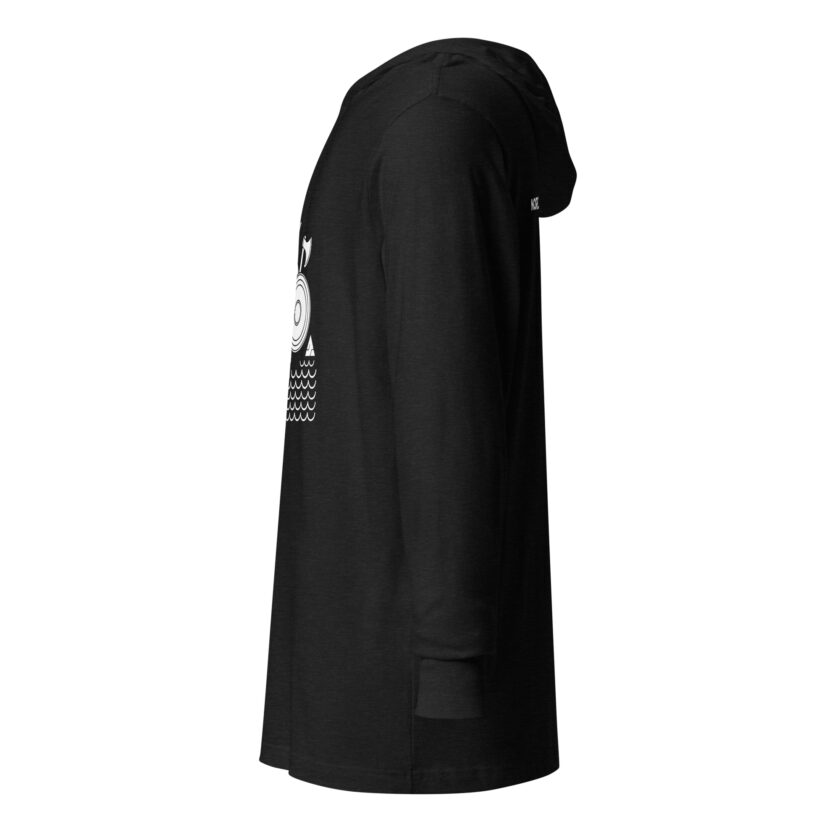 Epic Viking Shield Maiden Hooded Long Sleeve T-Shirt - Image 3