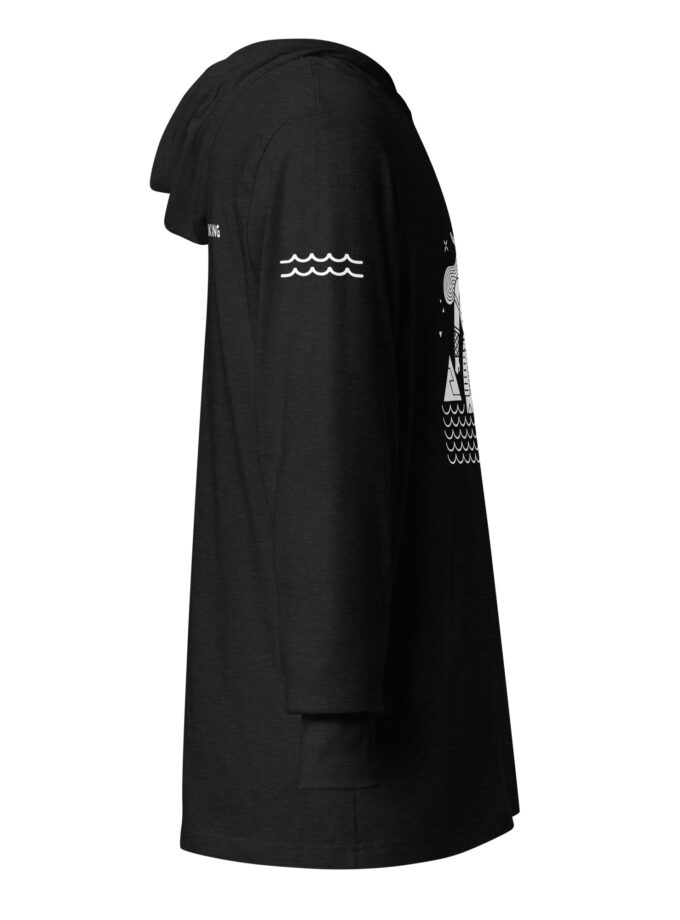 Epic Viking Shield Maiden Hooded Long Sleeve T-Shirt