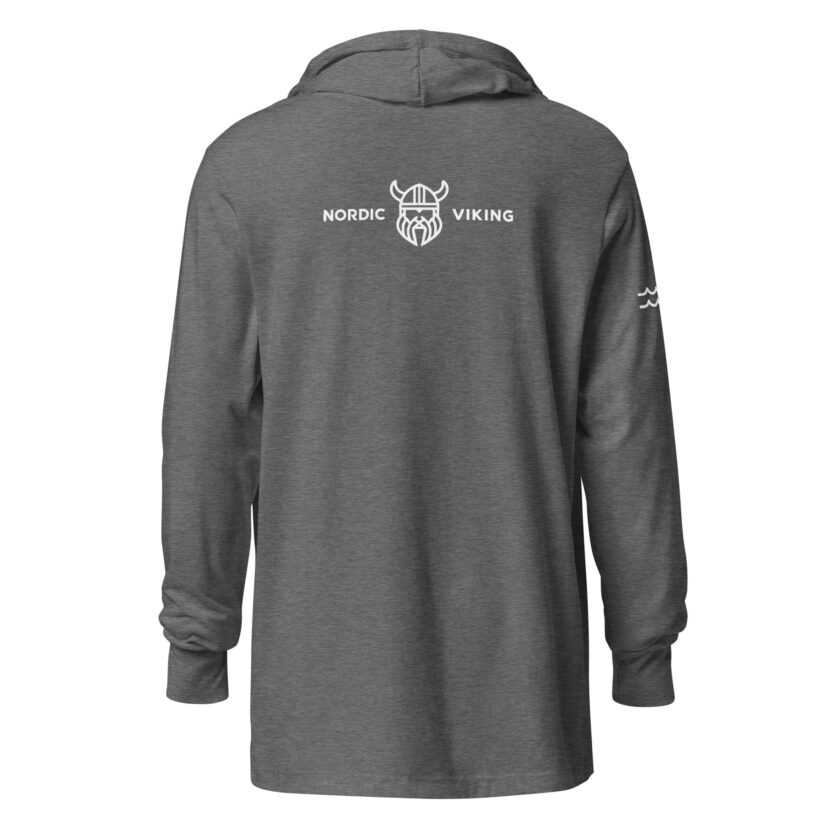 Epic Viking Shield Maiden Hooded Long Sleeve T-Shirt - Image 18