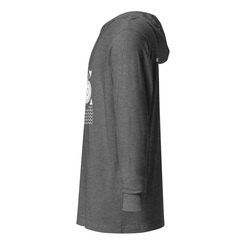Epic Viking Shield Maiden Hooded Long Sleeve T-Shirt - Image 19