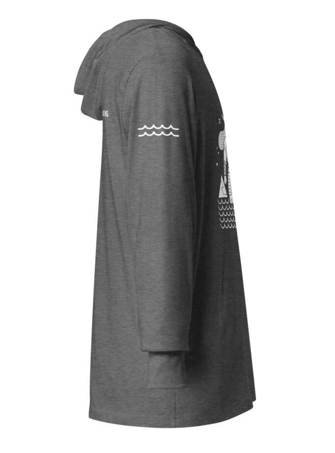 Epic Viking Shield Maiden Hooded Long Sleeve T-Shirt