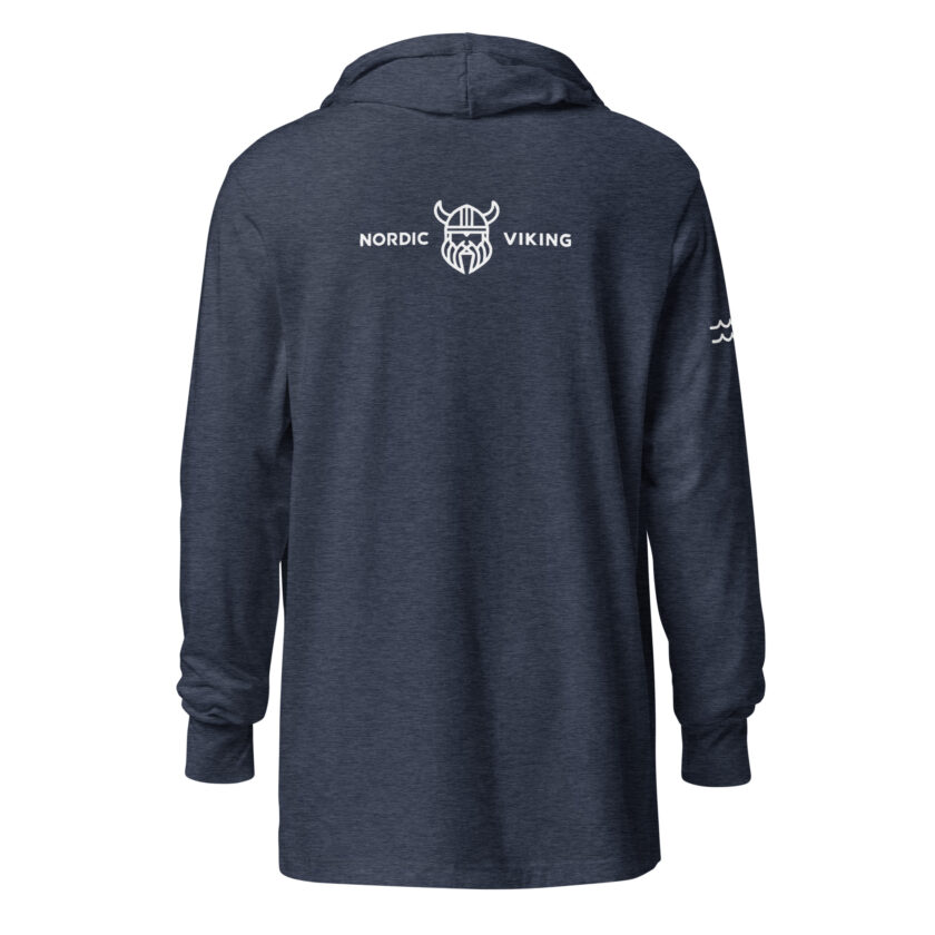 Epic Viking Shield Maiden Hooded Long Sleeve T-Shirt - Image 10