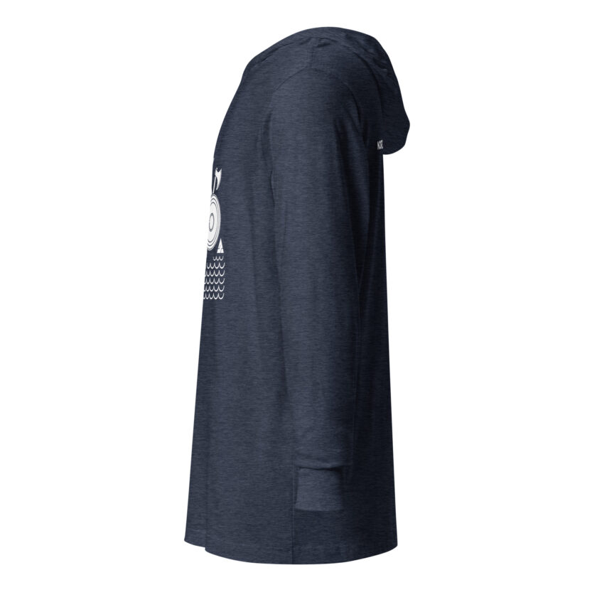 Epic Viking Shield Maiden Hooded Long Sleeve T-Shirt - Image 11