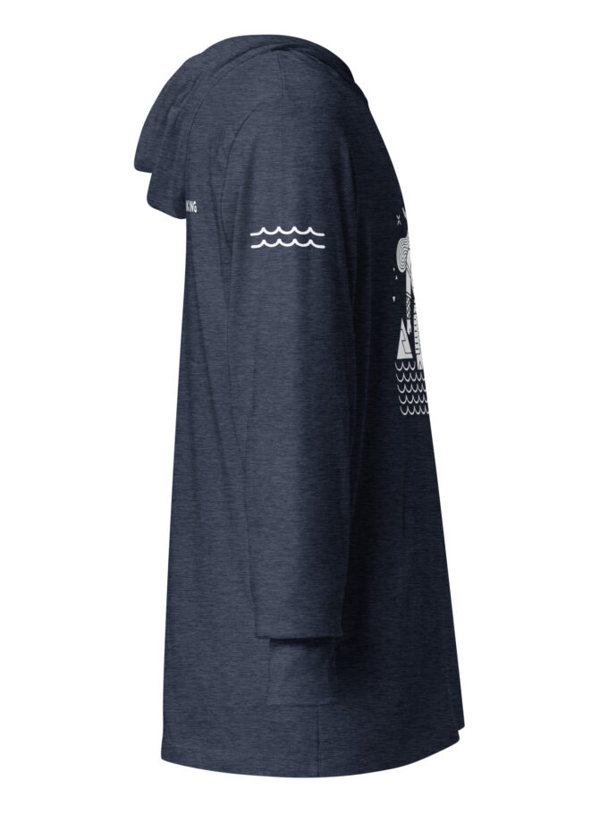 Epic Viking Shield Maiden Hooded Long Sleeve T-Shirt