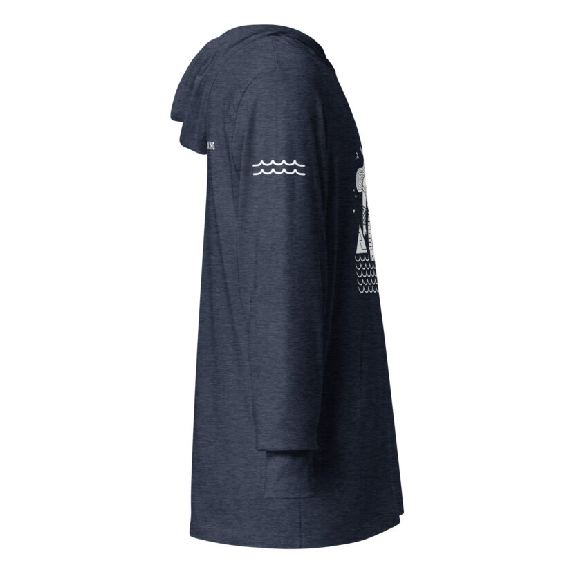 Epic Viking Shield Maiden Hooded Long Sleeve T-Shirt - Image 12
