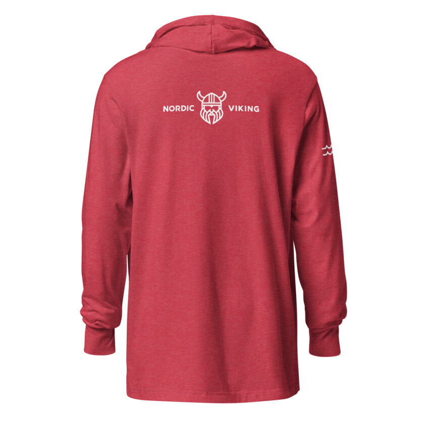 Epic Viking Shield Maiden Hooded Long Sleeve T-Shirt - Image 14