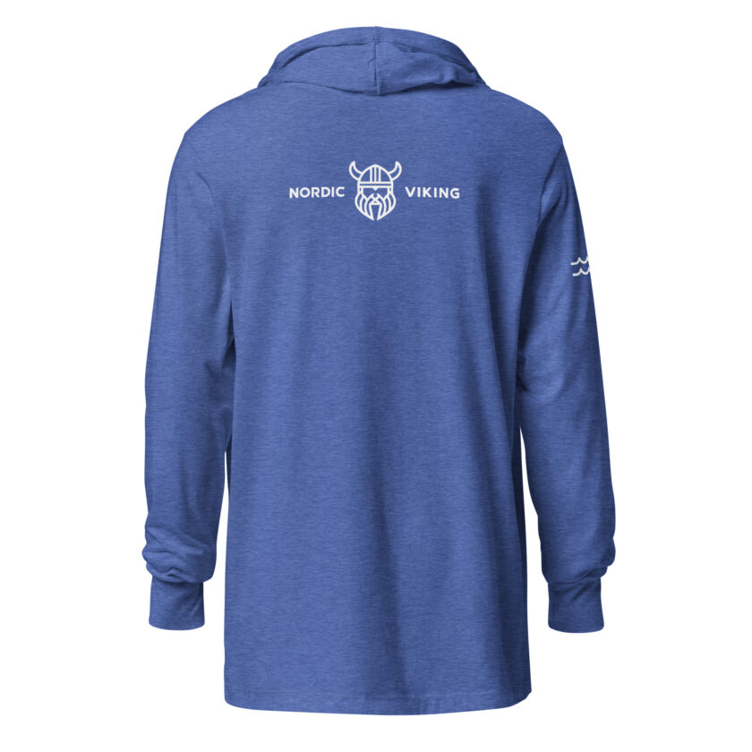 Epic Viking Shield Maiden Hooded Long Sleeve T-Shirt - Image 22