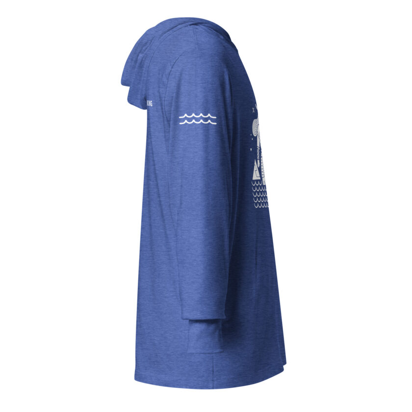 Epic Viking Shield Maiden Hooded Long Sleeve T-Shirt - Image 24