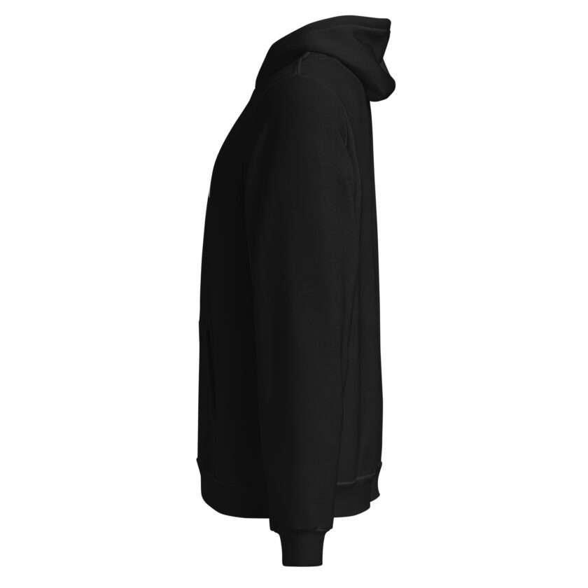 Nordic Wolf Embroidered Hoodie - Image 2