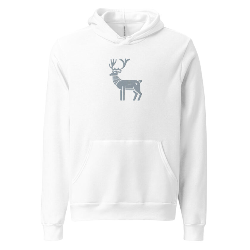 The Nordic Deer Embroidered Hoodie - Image 13