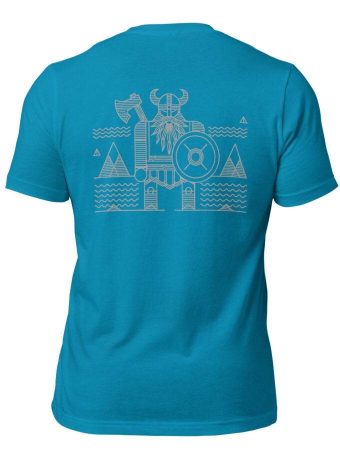 "The Spirit of the North" - Nordic Viking Line Design - T-Shirt