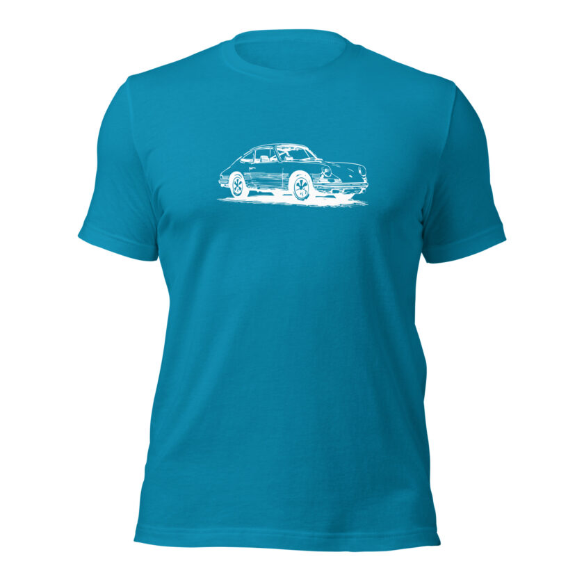 Vintage Velocity Collection - 1966 Porsche 911 - T-Shirt - Image 37