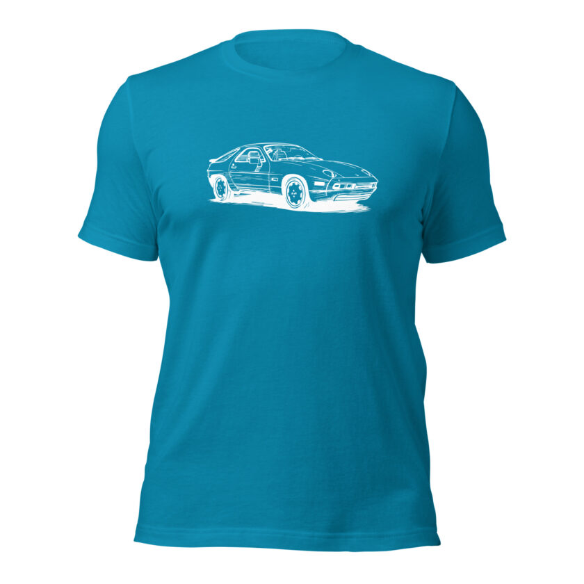 Vintage Velocity Collection – 1989 Porsche 928 – T-Shirt - Image 37