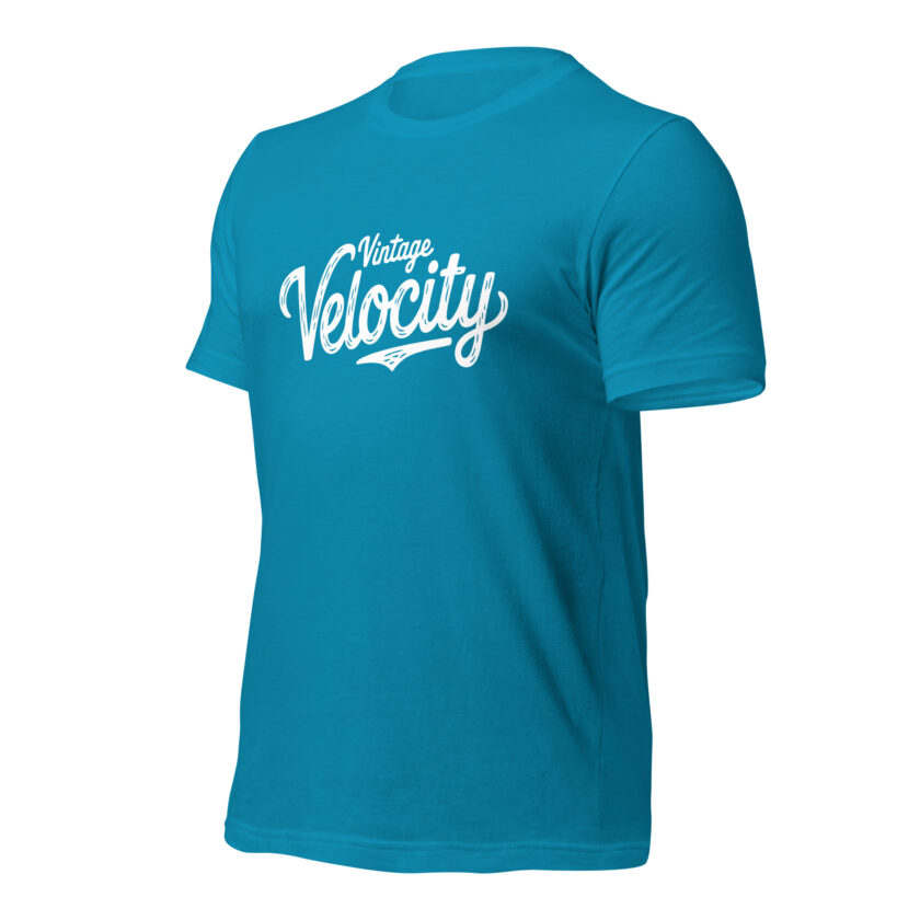 Vintage Velocity Logo T-Shirt - Image 38