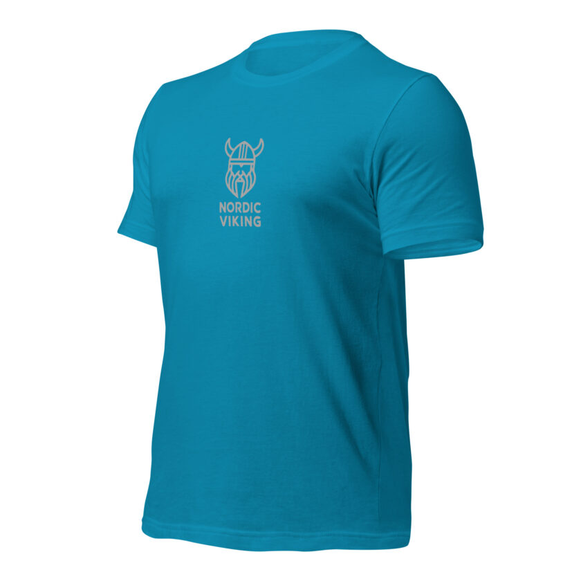 "The Spirit of the North" - Nordic Viking Line Design - T-Shirt - Image 51