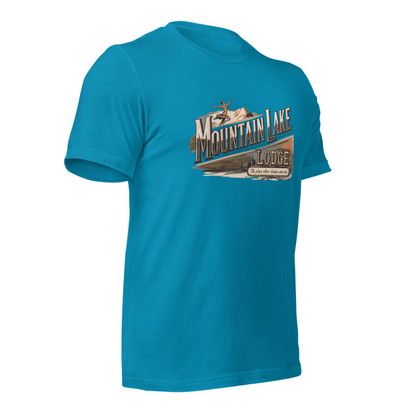 The Mountain Lake Lodge T-Shirt - Image 87