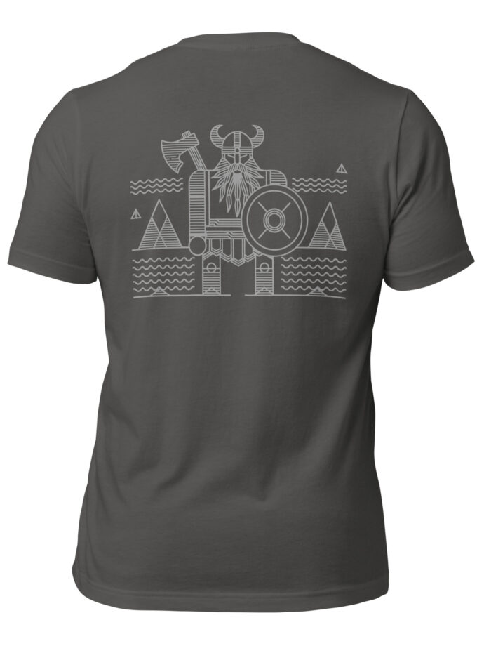 "The Spirit of the North" - Nordic Viking Line Design - T-Shirt