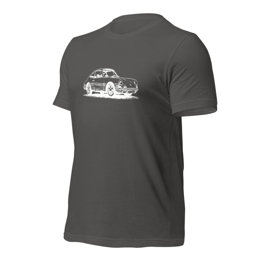 Vintage Velocity Collection - 1966 Porsche 911 - T-Shirt - Image 29