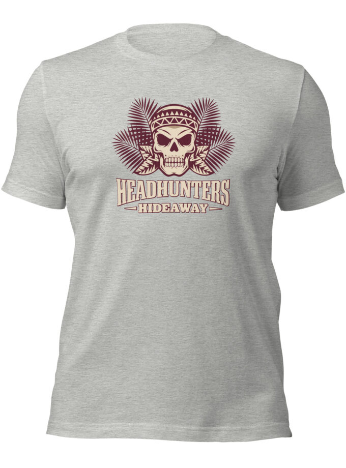 Headhunters Hideaway II – Tiki T-Shirt by Catiki