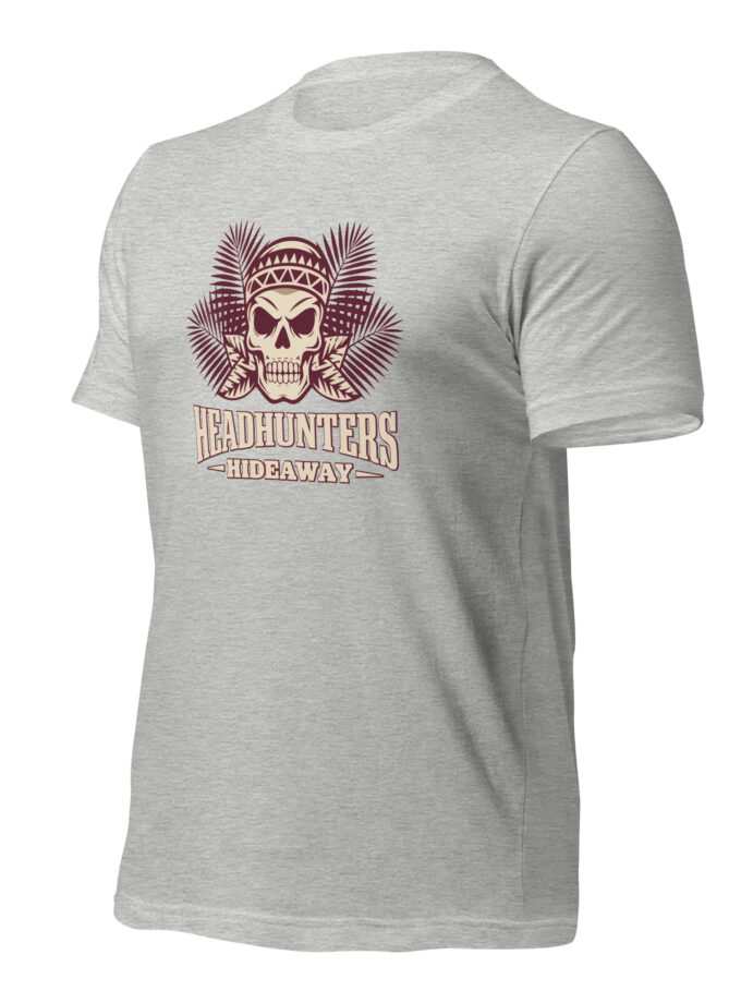 Headhunters Hideaway II – Tiki T-Shirt by Catiki