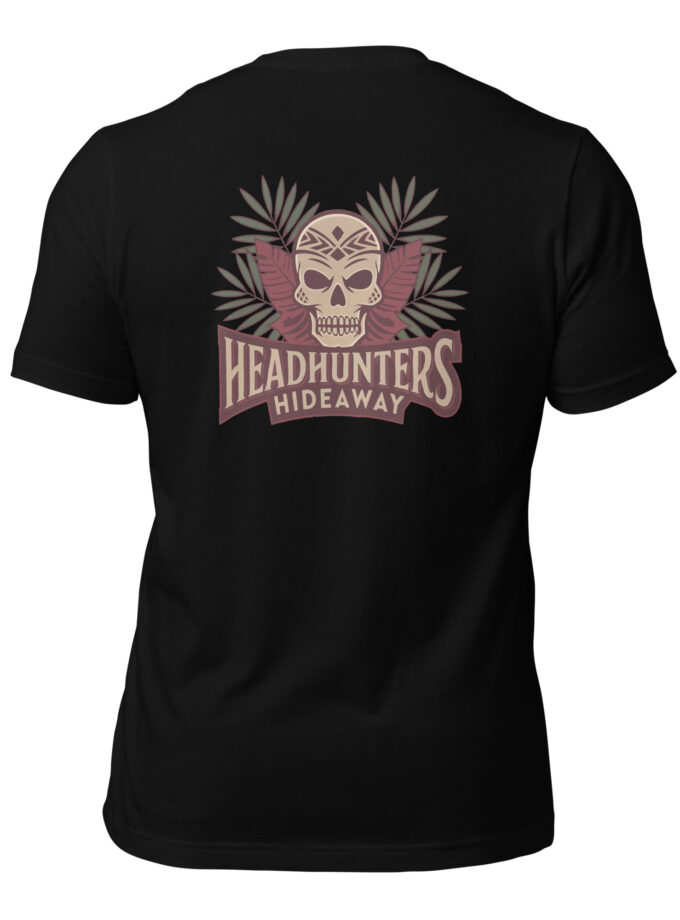 Headhunters Hideaway - T-Shirt by Catiki (Front/Back)