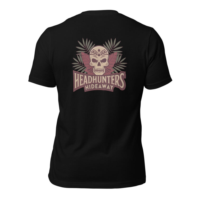 Headhunters Hideaway - T-Shirt by Catiki (Front/Back) - Image 9