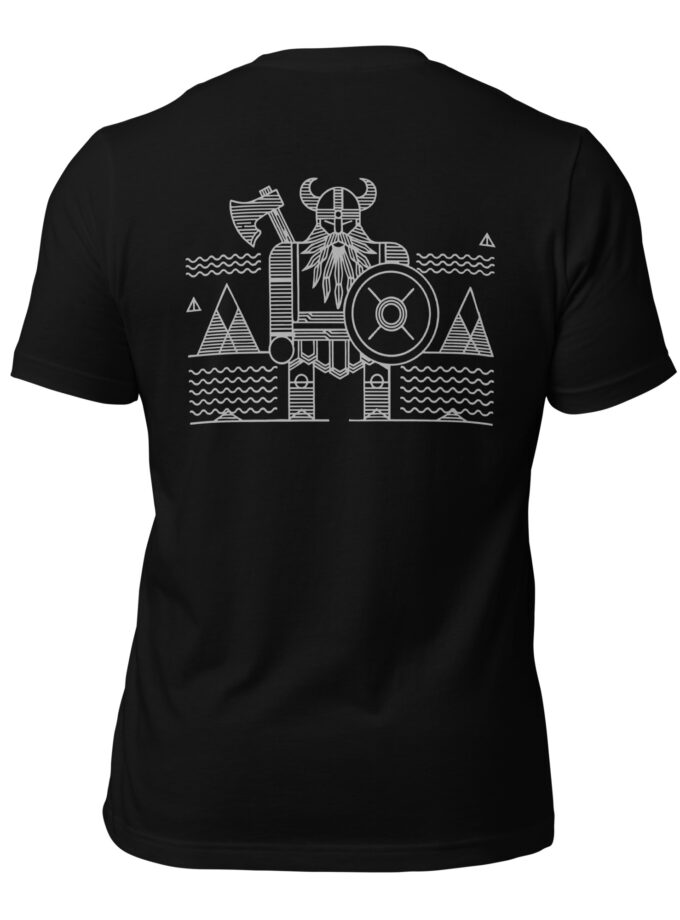 "The Spirit of the North" - Nordic Viking Line Design - T-Shirt