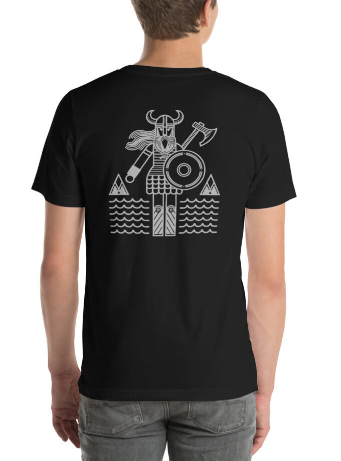 "The Spirit of the North II" - Nordic Viking Line Design - T-Shirt