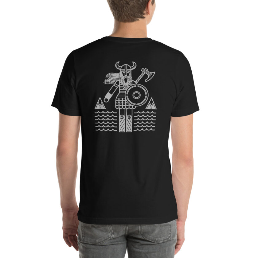"The Spirit of the North II" - Nordic Viking Line Design - T-Shirt - Image 6