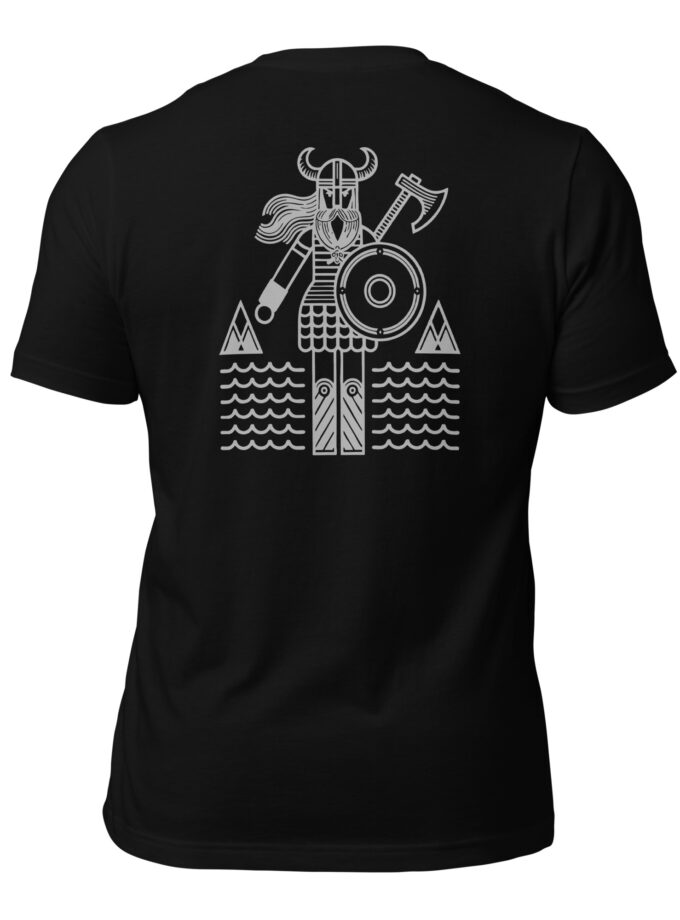 "The Spirit of the North II" - Nordic Viking Line Design - T-Shirt
