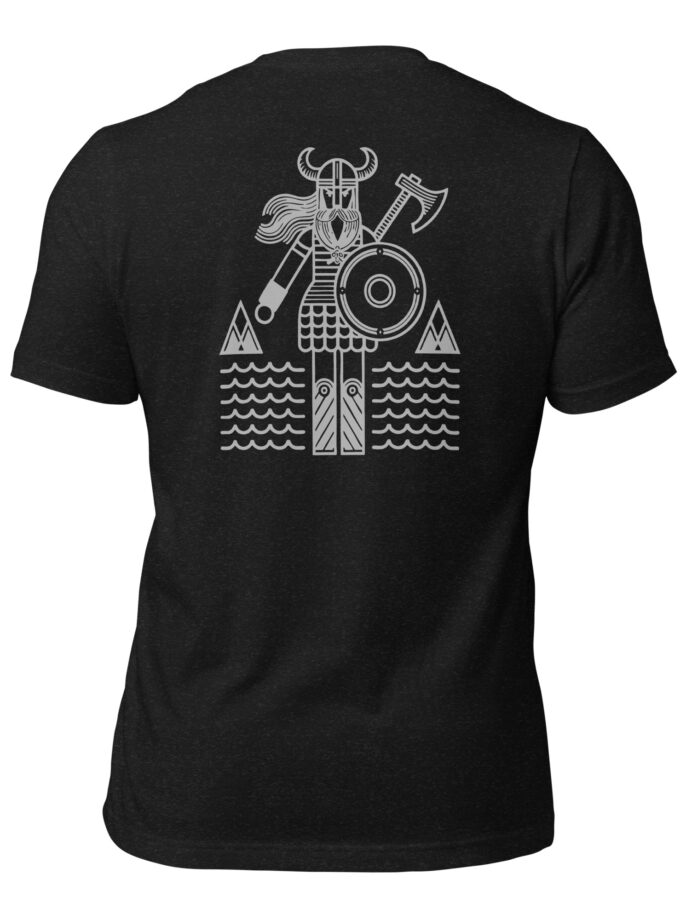 "The Spirit of the North II" - Nordic Viking Line Design - T-Shirt
