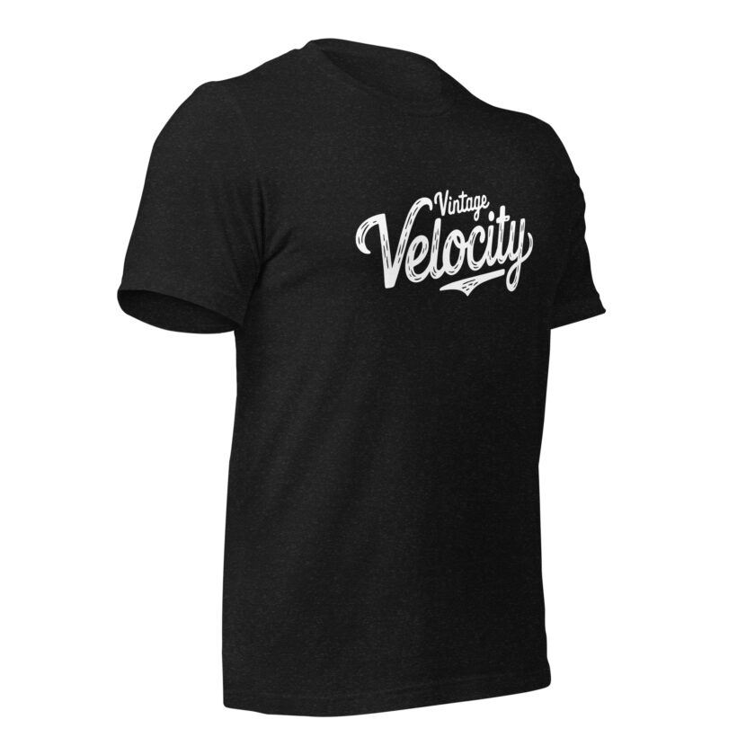 Vintage Velocity Logo T-Shirt - Image 3