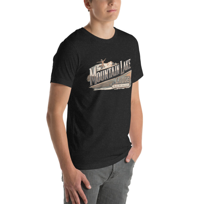 The Mountain Lake Lodge T-Shirt - Image 4