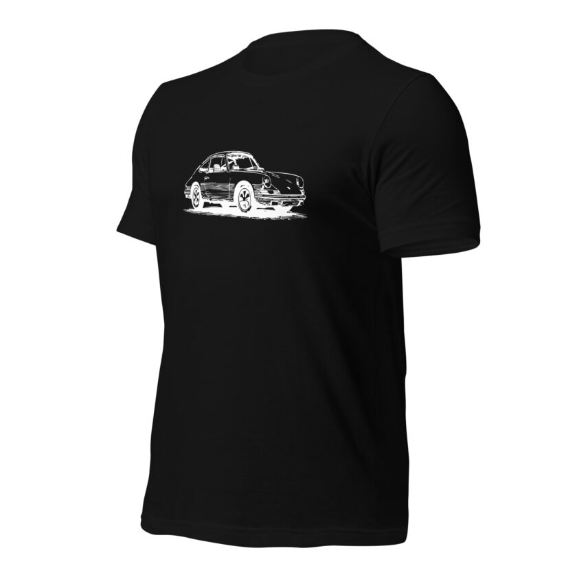 Vintage Velocity Collection - 1966 Porsche 911 - T-Shirt - Image 5
