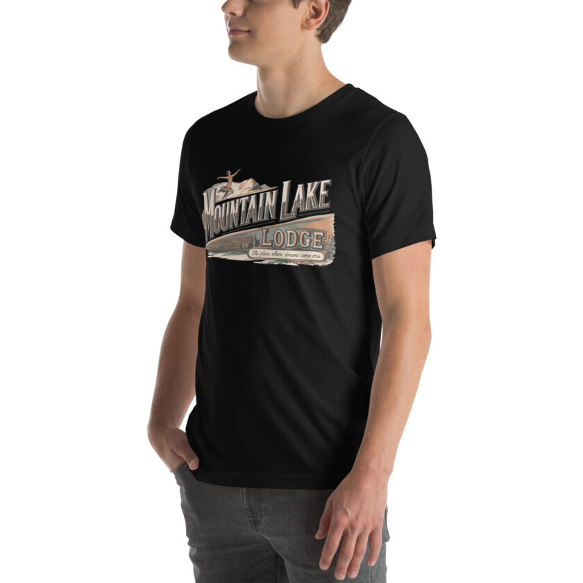 The Mountain Lake Lodge T-Shirt - Image 6