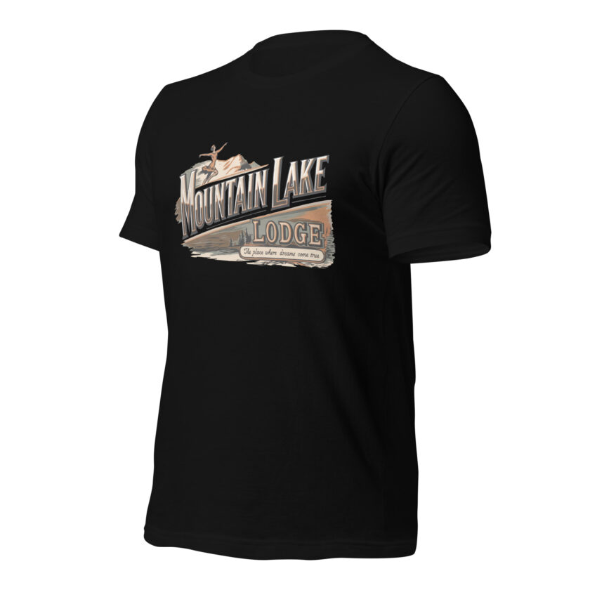 The Mountain Lake Lodge T-Shirt - Image 54