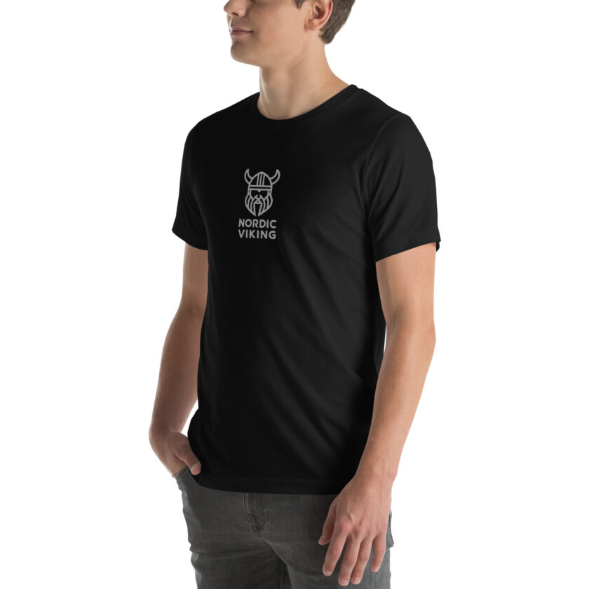 "The Spirit of the North II" - Nordic Viking Line Design - T-Shirt - Image 8