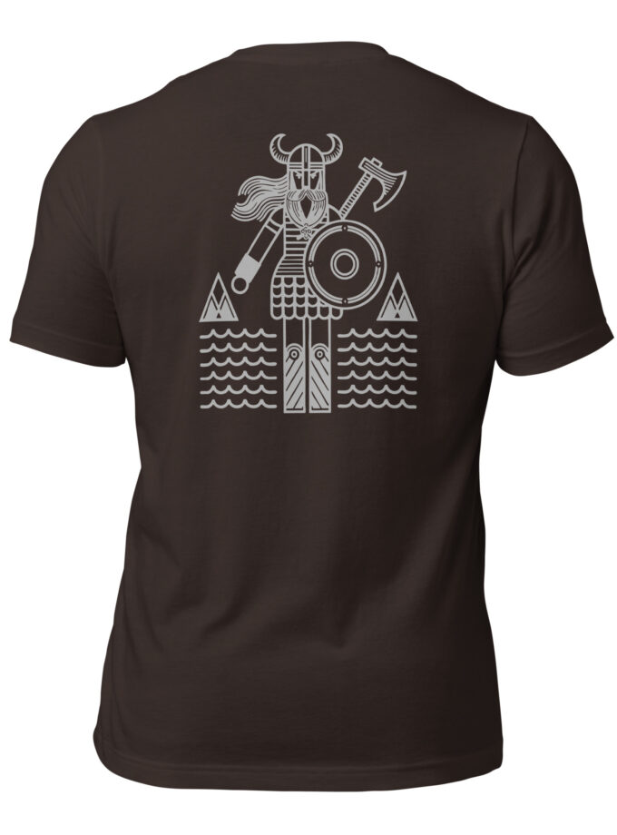 "The Spirit of the North II" - Nordic Viking Line Design - T-Shirt