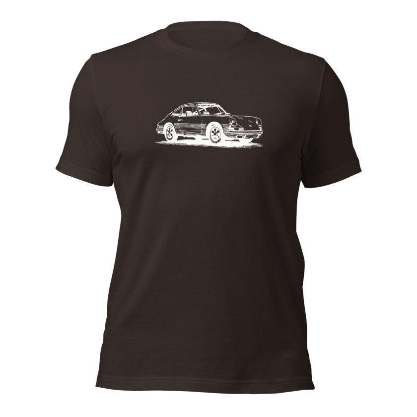 Vintage Velocity Collection - 1966 Porsche 911 - T-Shirt - Image 16