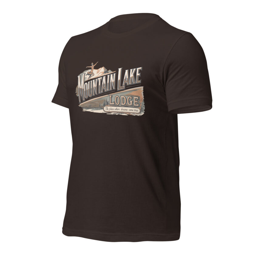The Mountain Lake Lodge T-Shirt - Image 31