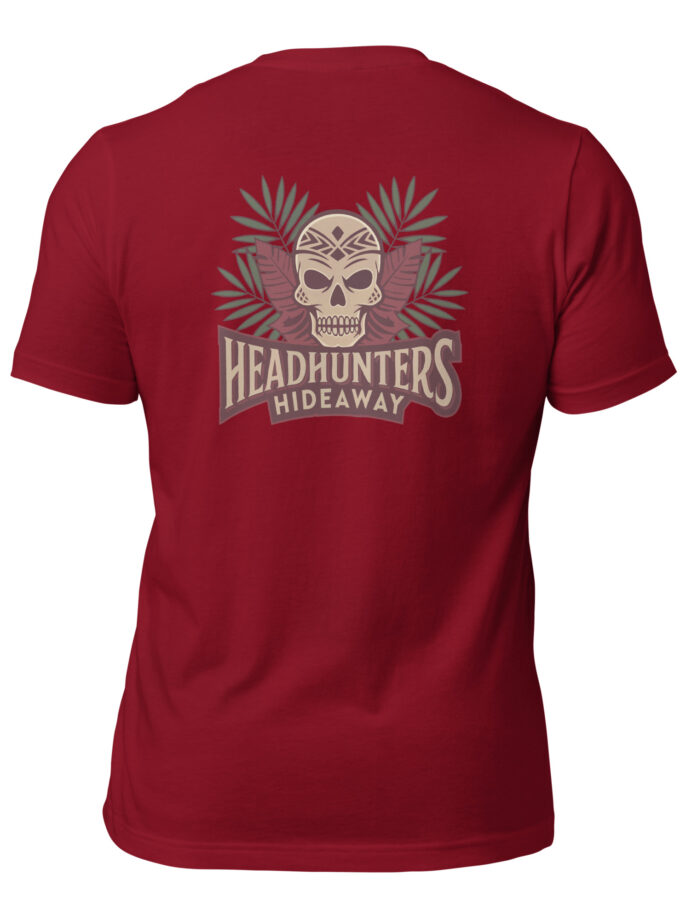 Headhunters Hideaway - T-Shirt by Catiki (Front/Back)
