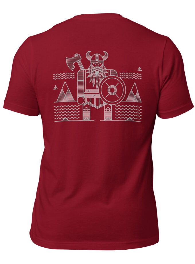 "The Spirit of the North" - Nordic Viking Line Design - T-Shirt