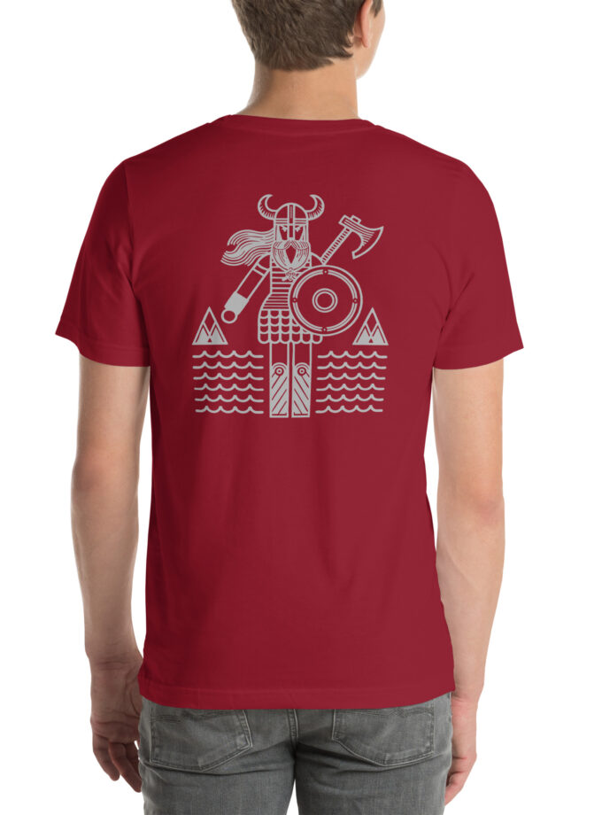 "The Spirit of the North II" - Nordic Viking Line Design - T-Shirt
