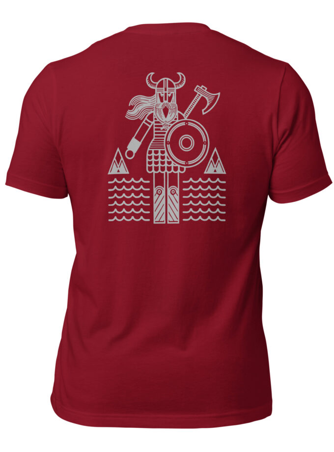 "The Spirit of the North II" - Nordic Viking Line Design - T-Shirt